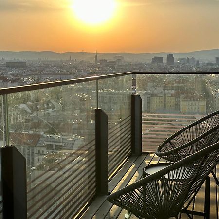 Panorama Sky Apartment I Rooftop Pool I Metro Station Wiedeń Zewnętrze zdjęcie