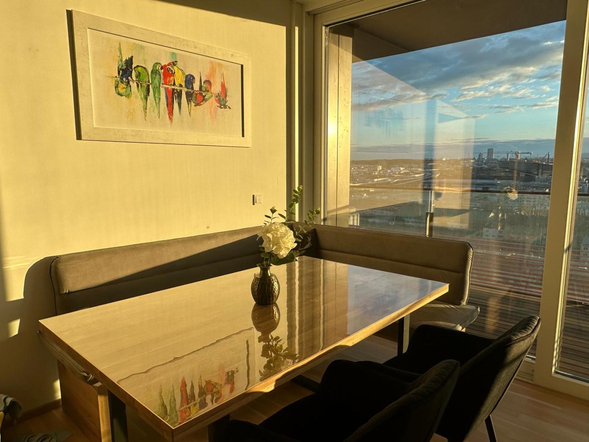 Panorama Sky Apartment I Rooftop Pool I Metro Station Wiedeń Zewnętrze zdjęcie